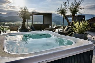 Hotel- Kaltern- Sky Spa- 4 Sterne - Whirlpool - Panorama